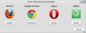 Zorin OS 6 Core Browser Changer