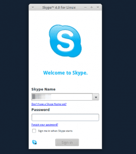 Skype 4.0 für Linux