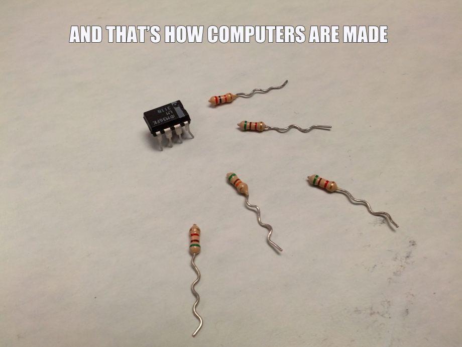 So werden Computer gemacht ...
