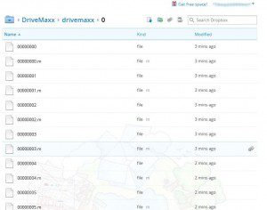DriveMaxx: Daten in Dropbox