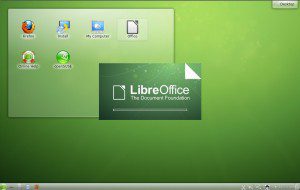 openSUSE 12.2 KDE LibreOffice