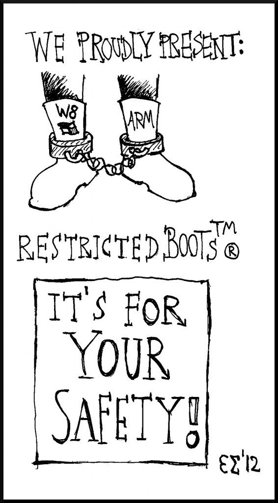 Restricted Boots: Deiner Sicherheit wegen!