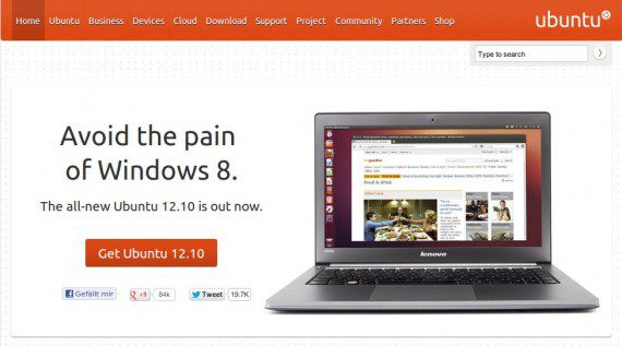 Avoid the Pain of Windows 8: Ubuntu 12.10 "Quantal Quetzal"