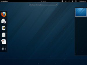 Fedora 18: Aktivitäten