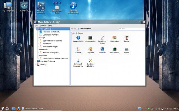Muon Software Center (Quelle: netrunner-os.com)