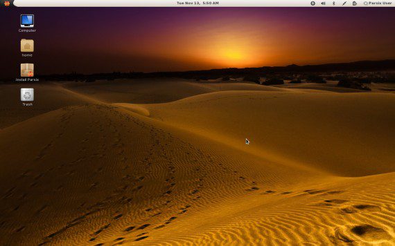 Parsix GNU/Linux 4.0 (Quelle: parsix.org)