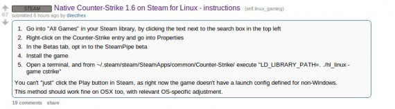 Counter Strike unter Linux: Noch etwas holprig