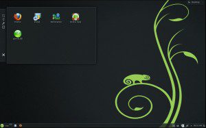 openSUSE 12.3 KDE: Desktop