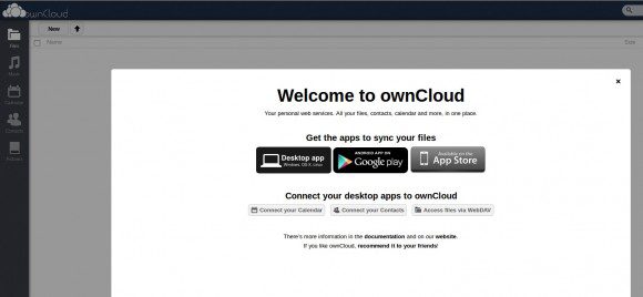 ownCloud 5: Erste Anmeldung