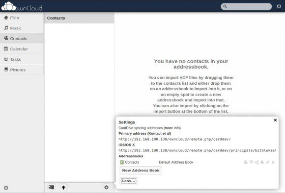 ownCloud 4.5: CardDAV wird zur Ostereiersuche