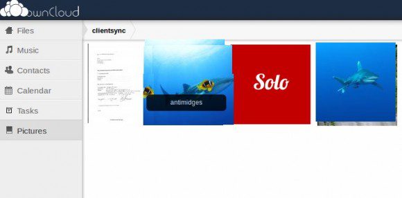 Galerie-Ansicht: ownCloud 4.5