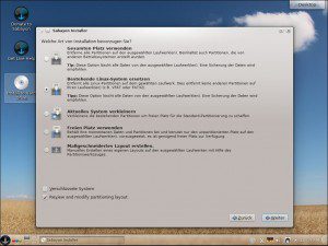 Sabayon Linux 11: Installations-Assistent