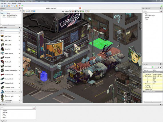 Shadowrun: Editor (Quelle: harebrained-schemes.com)