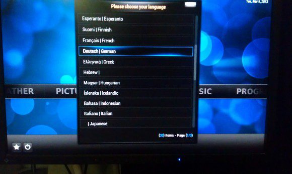 XBMC auf dem Raspberry Pi