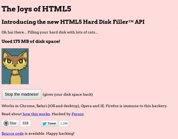 FillDisk.com mit Chrome 25 ...