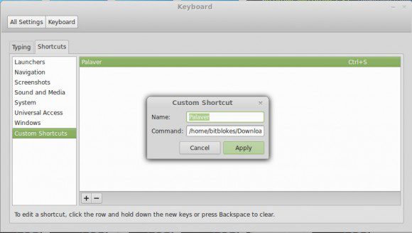gnome-control-center keyboard