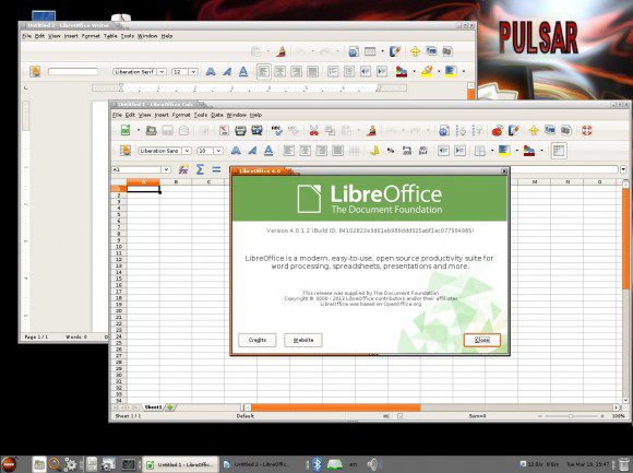 Caine 4.0: LibreOffice