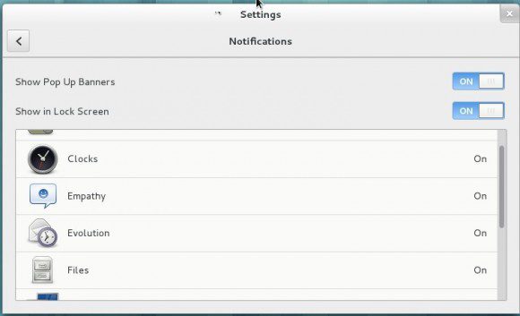 GNOME 3.8: Benachrichtungen