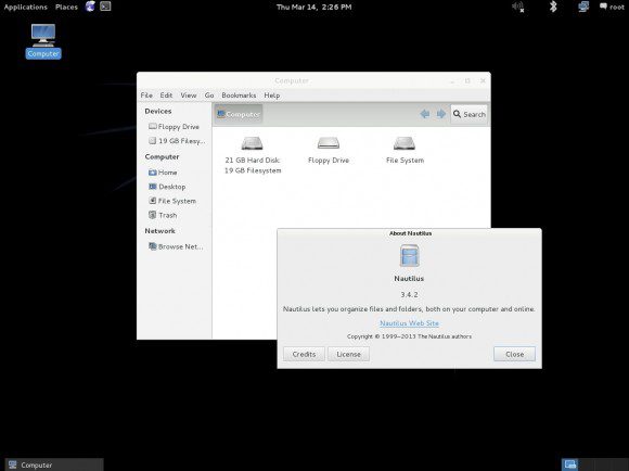 Kali Linux 1.0: Nautilus