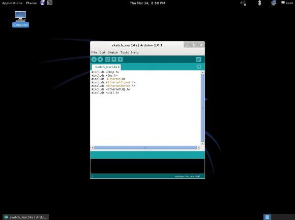 Kali Linux 1.0: Arduino IDE