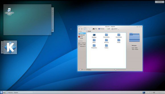 Kubuntu 13.04: Dolphin