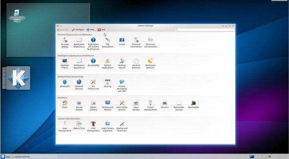 Kubuntu 13.04: Einstellungen