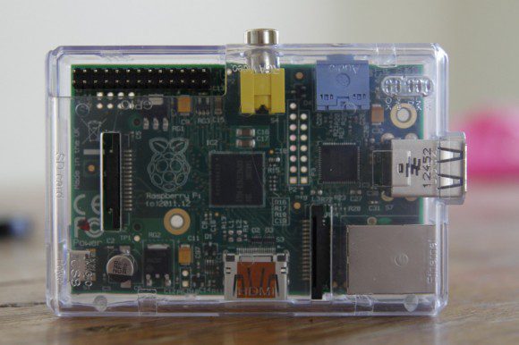 Der ionas-Server wird auf einem Raspberry Pi B+ basieren (das hier ist nur ein B :) )