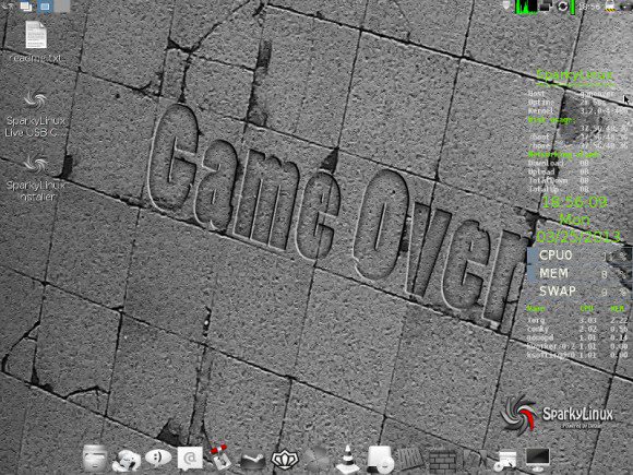 SparkyLinux 2.1 "GameOver"