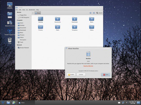 Trisquel 6: Nautilus