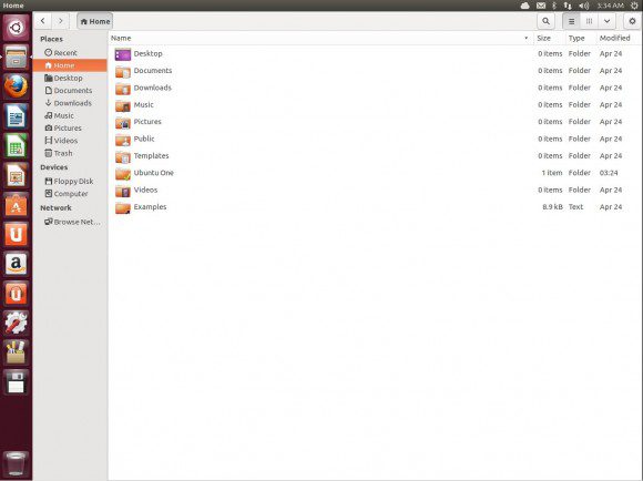 Ubuntu 13.04 Raring Ringtail: Dateimanager