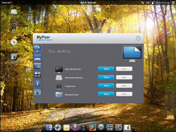 Pear OS 7: MyPear