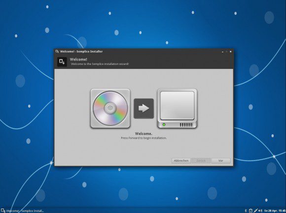 Semplice Linux 4: Installer