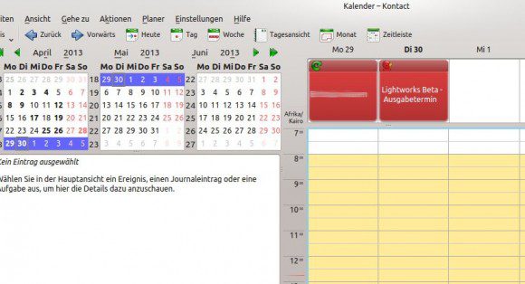 Mein Kalender hat Recht! :)