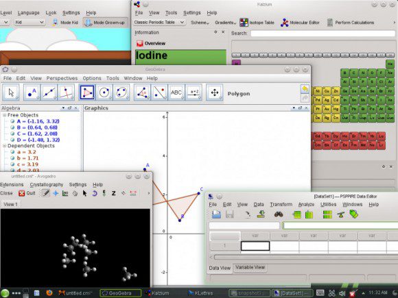 openSUSE 12.3 "Edu Li-f-e": Bildungs-Software (Quelle: en.opensuse.org)