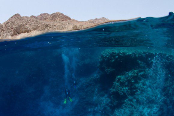 Das Blue Hole in Dahab