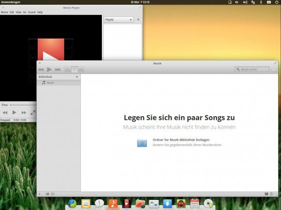 elementary OS Luna: Keine Musik vorhanden