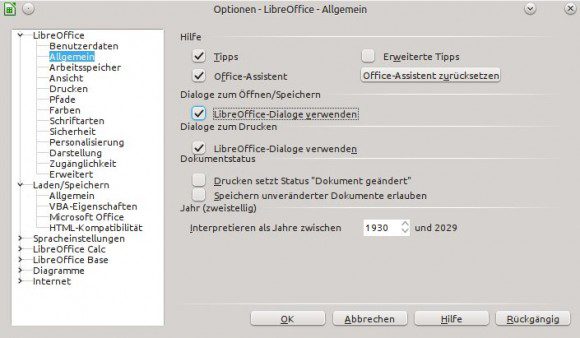 Eigene Dialoge von LibreOffice nutzen