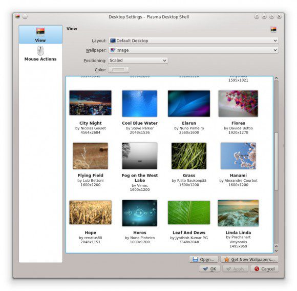 Linux Mint 15 KDE: Wallpaper (Quelle: linuxmint.com)