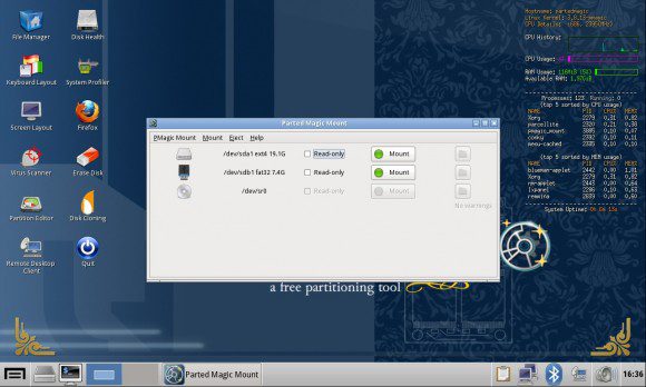Parted Magic 2013_06_14: Parted Magic Mount