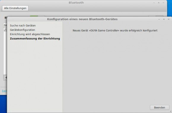 OUYA GAME Controller unter Linux Mint