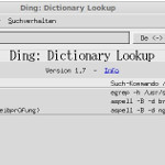 Offline-Wörterbücher für Linux (Deutsch-Englisch): Ding, StarDict und GoldenDict