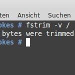 SSD-Speicher unter Linux trimmen: fstrim und Cronjob – auch ohne Anacron machbar