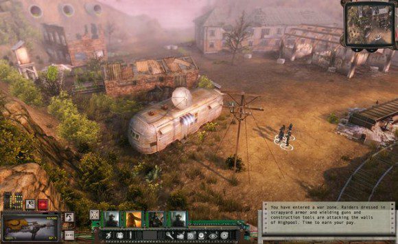 Wasteland 2: HUD (Quelle: inxile-entertainment.com)