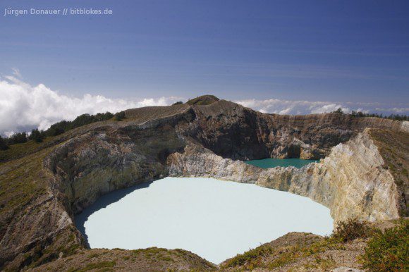 Kelimutu: See eins und zwei