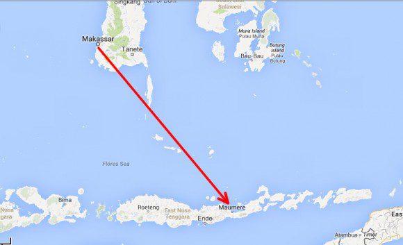 Makassar -> Maumere