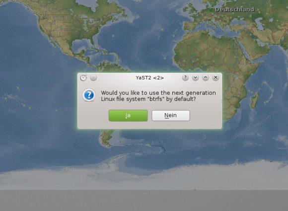 openSUSE 13.1 KDE: btrfs benutzen?