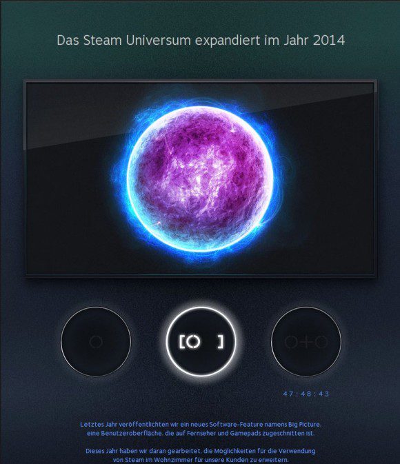 Steam kündigt Prototypen an