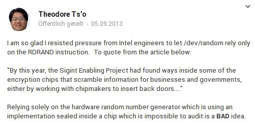 Intels Idee war gar nicht gut ...