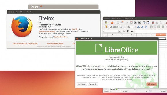 Firefox 24 und LibreOffice 4.1