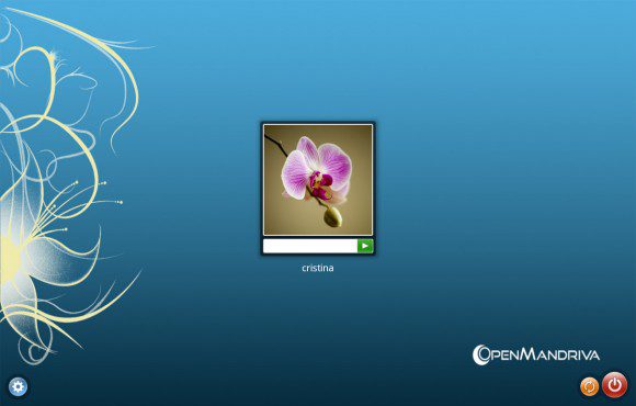 OpenMandriva Beta: Login (Quelle: openmandriva.org)